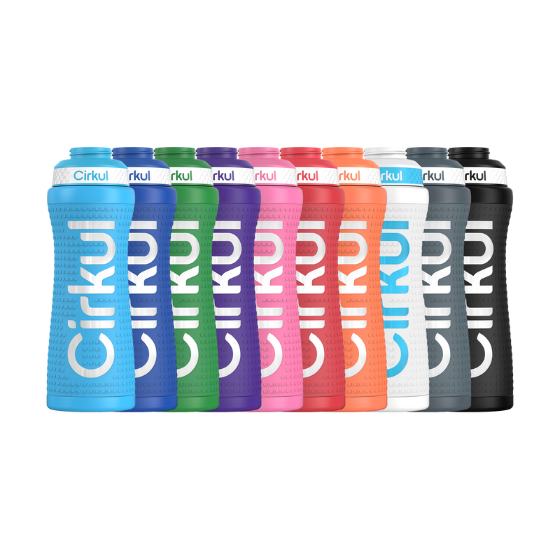 22oz. Grip Stainless Steel Bottle & Sport Lid