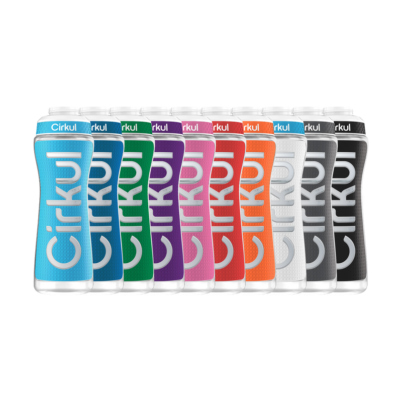 22oz. Grip Squeeze Plastic Bottle & Sport Lid